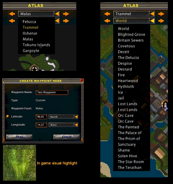 Maps Ultima Online Stratics